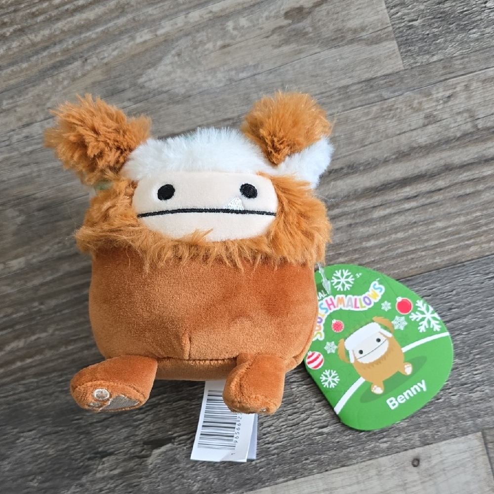 Squishmallow Benny the Bigfoot Plush Toy